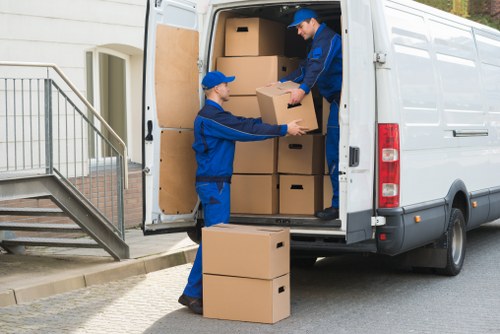 Professional removals in South Ruislip with moving boxes and transport planning